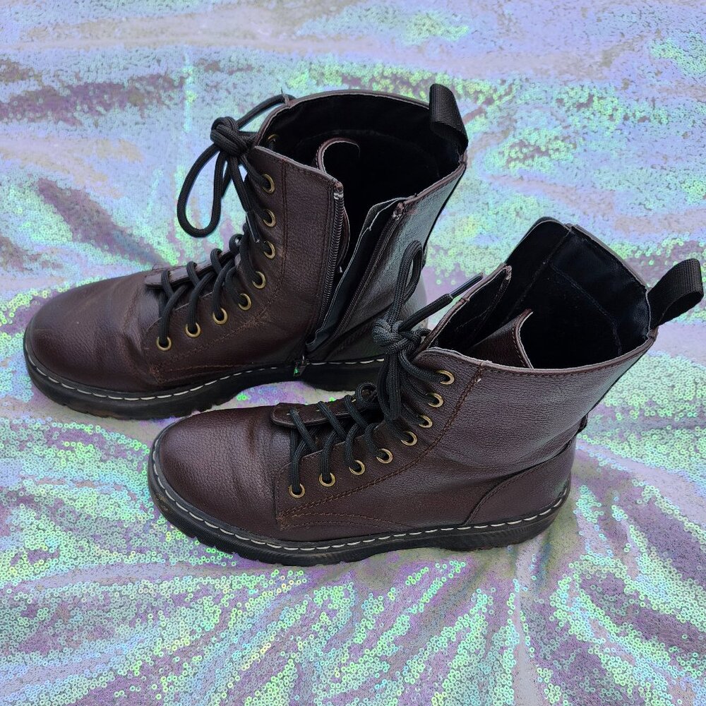 Sincerely Jules Harley Boots Brown 7.5 Nice!!